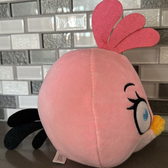 Angry Birds Classic STELLA (Pink Bird) Plush / Rovio / Kawaii / 7” / BRAND NEW - Picture 6 of 16